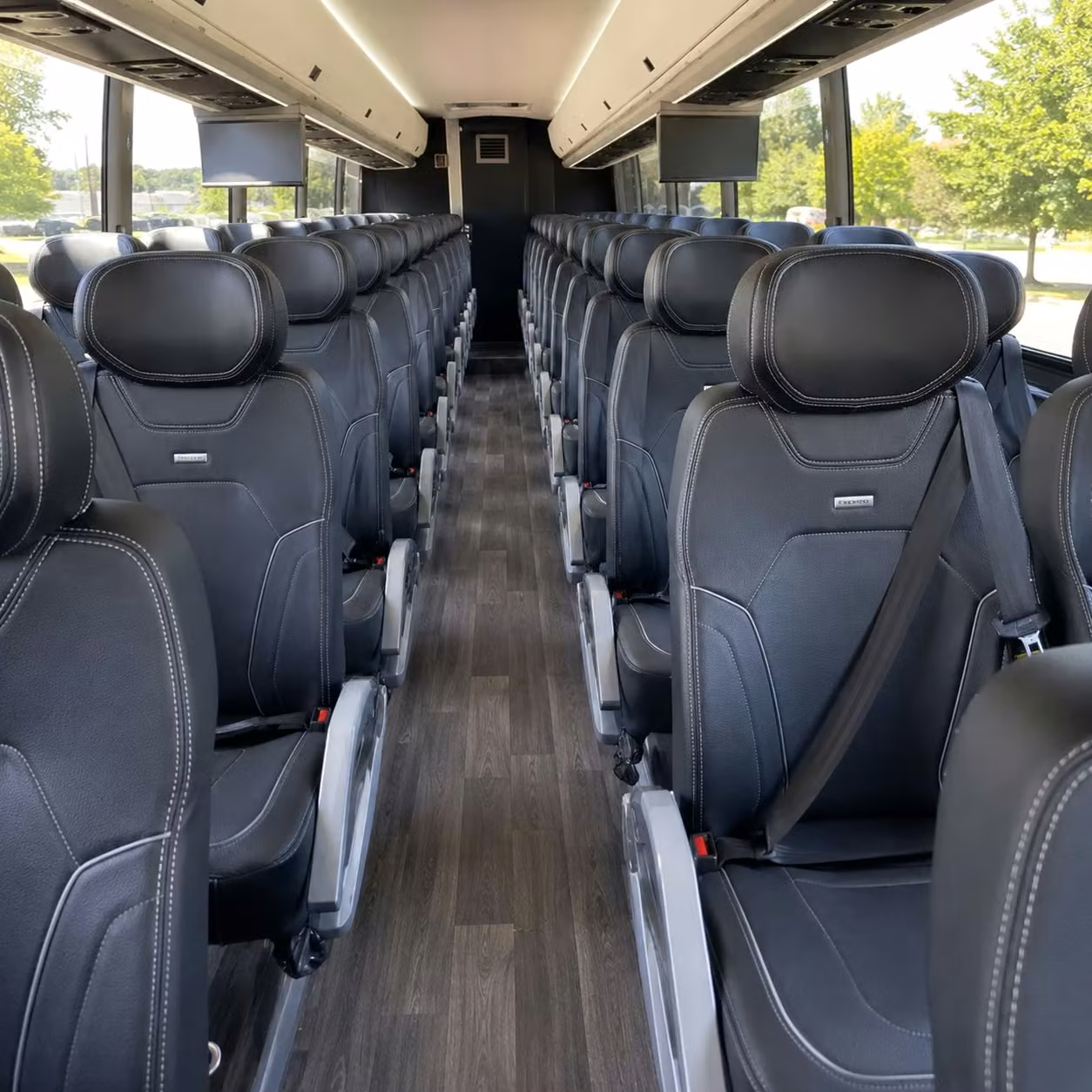 long distance charter bus rentals for warren military units government teams